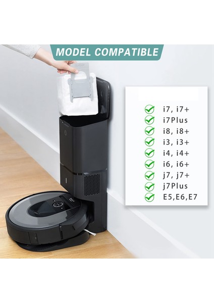 irobot Roomba I7+ I7PLUS I8 I8+ I3 I3+ I6 İçin Yedek Parçalar (Yurt Dışından)