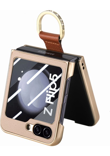 Samsung Galaxy Z Flip5 5g Khaki Için Pc Telefon Kılıfı (Yurt Dışından) modelleri
