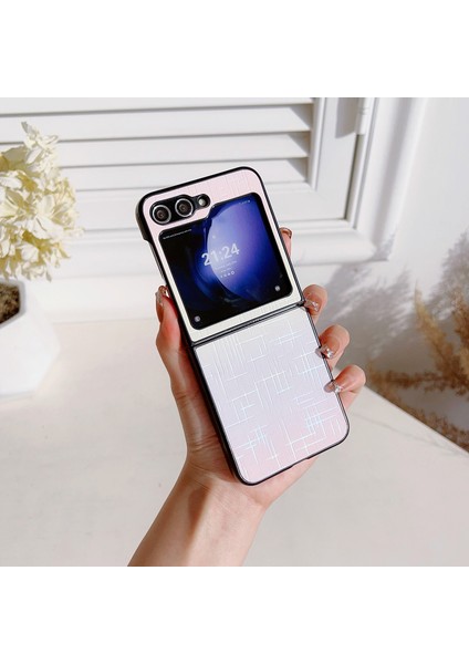 Samsung Galaxy Z Flip5 5g Pembesi Için Gradyanlar Şok Geçirmez Telefon Kasası (Yurt Dışından)