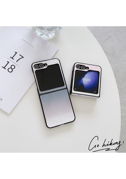 Samsung Galaxy Z Flip5 5g Pembesi Için Gradyanlar Şok Geçirmez Telefon Kasası (Yurt Dışından) fiyatları
