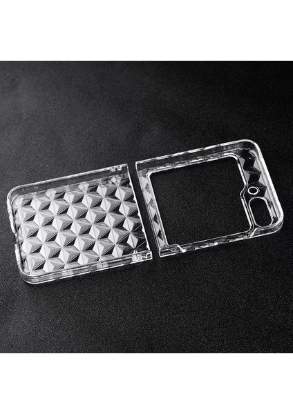 Samsung Galaxy Z Flip5 Için Şeffaf Pc Telefon Kılıfı (Yurt Dışından) modelleri