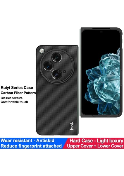 Oppo Için Imak Pu + Pc Telefon Kılıfı? Find? N3 5g/oneplus Open 5g Çok Molor (Yurt Dışından)