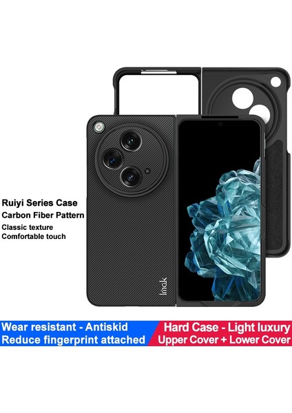 Oppo Için Imak Pu + Pc Telefon Kılıfı? Find? N3 5g/oneplus Open 5g Çok Molor (Yurt Dışından)