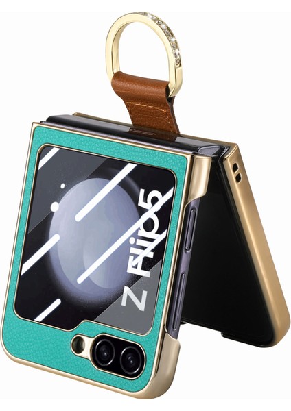 Samsung Galaxy Z Flip5 5g Yeşil Için Kaplama Pc Telefon Kılıfı (Yurt Dışından) modelleri