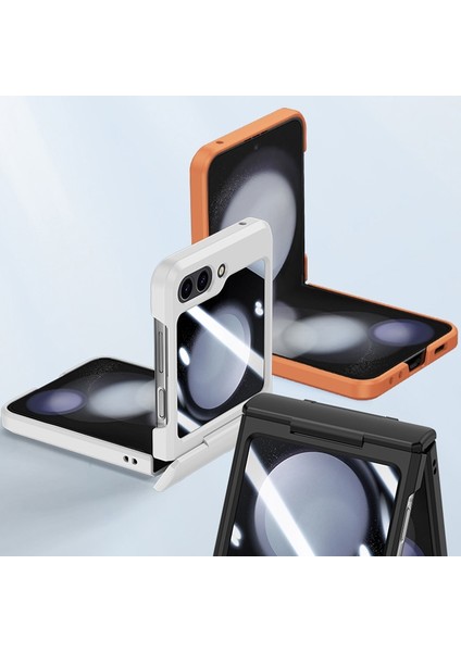 Samsung Galaxy Z Flip5 5g Siyah Için Pc Skin Fe Kılıfı (Yurt Dışından)
