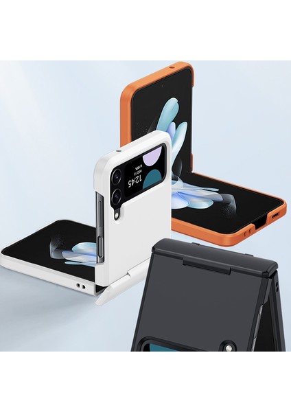 Galaxy Z Flip3 5g 5g Turuncu Için Pc Skin Fe Kılıfı (Yurt Dışından)
