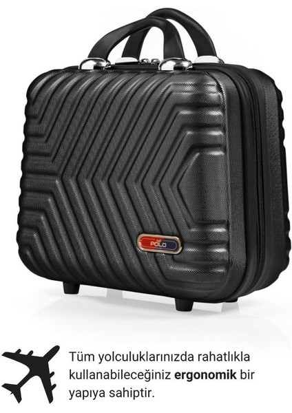 Suitcase Abs Siyah Makyaj & El Çantası 615.01 fırsatları