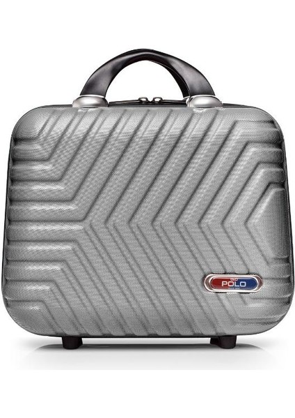 Suitcase Abs Gümüş Gri Makyaj & El Çantası 615.03