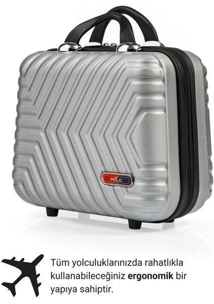 Suitcase Abs Gümüş Gri Makyaj & El Çantası 615.03 fırsatları
