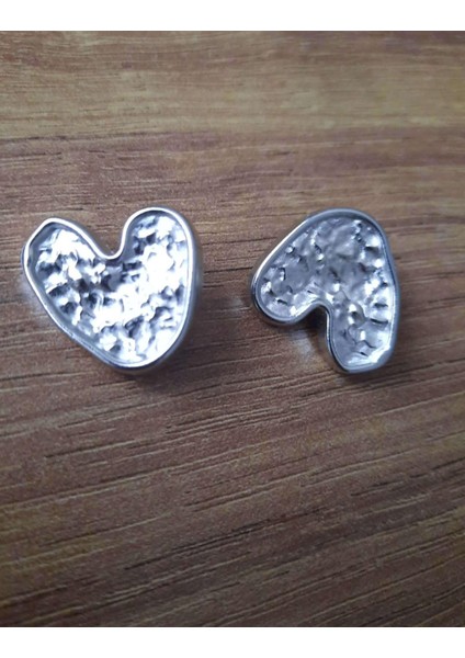 Kalp Desenli 2,5cm Metal Düğme 1 Paket 5 Adet fiyatları