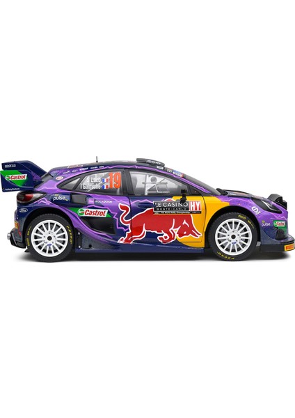 Ford Puma Rally1 Hybrıd – Rallye Montecarlo – 2022 – #19 S.loeb / I.galmıche