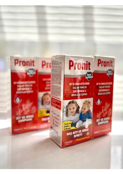 Pronit Bit Set - Sprey 100 Ml Bit Şampuan 150 Ml 2'Li Set