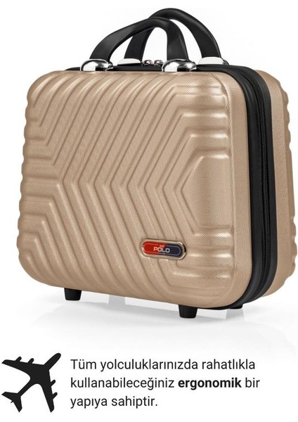Suitcase Abs Gold Makyaj & El Çantası 615.06 fırsatları