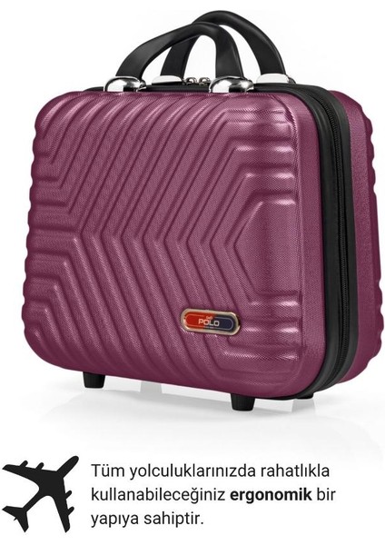 Suitcase Abs Mürdüm Makyaj & El Çantası 615.09 fırsatları