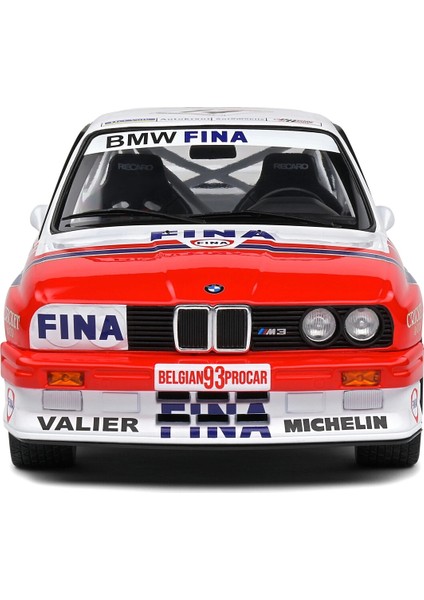 Solıdo 1/18 Bmw E30 M3 – Belgıum Procar – 1993 – #14 Duez