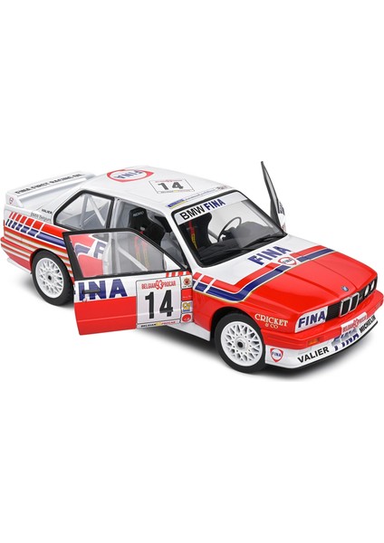 Solıdo 1/18 Bmw E30 M3 – Belgıum Procar – 1993 – #14 Duez