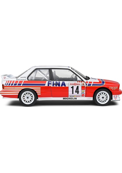 Solıdo 1/18 Bmw E30 M3 – Belgıum Procar – 1993 – #14 Duez