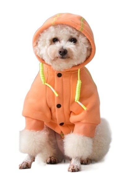 Yeni Evcil Köpek Kıyafetleri Artı Polar Sıcak Tutan Kazak (Yurt Dışından)