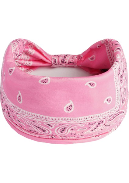 Yoga Spor Kafa Bandı Terlemeyi Önleyici Ter Emici Elastik Pamuk Kafa Bandı Bayanlar Şapkalar Saç Aksesuarları 2 Adet (Yurt Dışından)