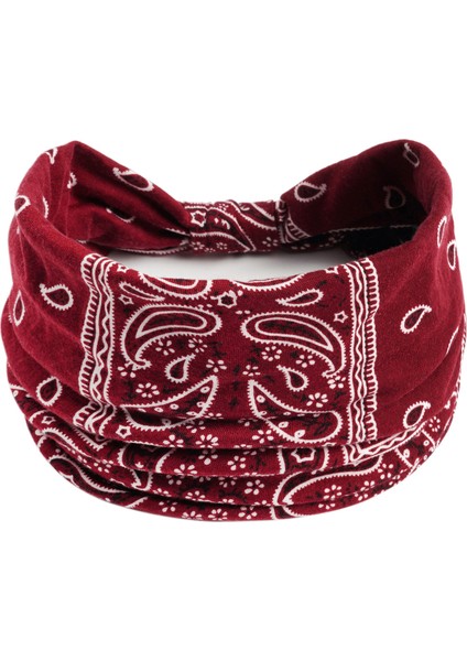 Yoga Spor Kafa Bandı Terlemeyi Önleyici Ter Emici Elastik Pamuk Kafa Bandı Bayanlar Şapkalar Saç Aksesuarları 2 Adet (Yurt Dışından)