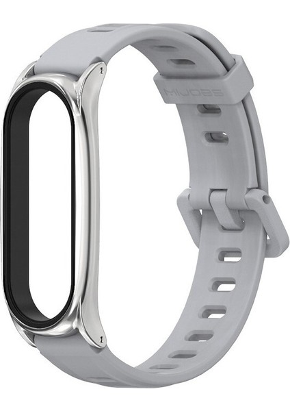 2pcsxiaomi Mı Band Için 6/5/4/3 Silikon Kayış, Stil: Plus Case Şarap Kirmizı+Gül Altez (Yurt Dışından)