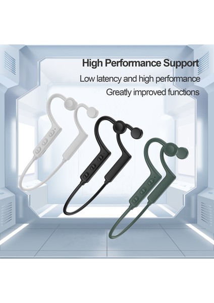 Hava Iletimli Kulaklıklar Bluetooth Su Geçirmez Kablosuz Spor Kulaklıkları (Yurt Dışından) fırsatları