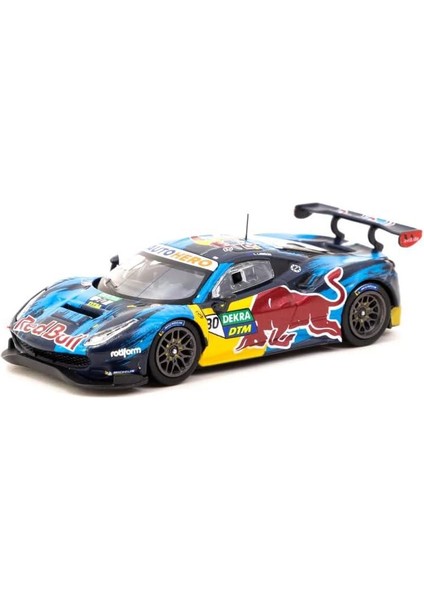 Ferrari 488 Gt3 Dtm 2021 Monza Race 3 Winner 1/64 Model Araba