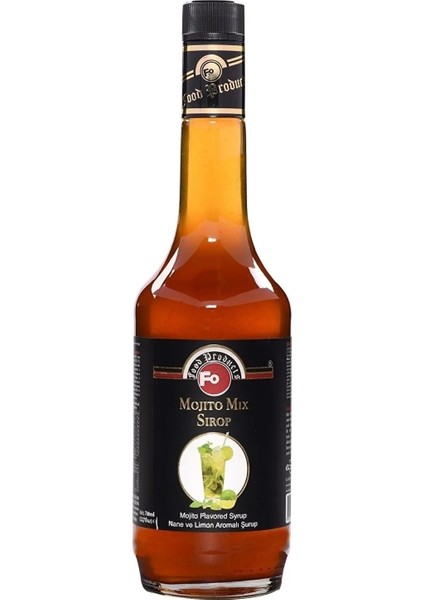 Mojito Nane ve Limon Aromalı Meyve Şurup 700 ml.