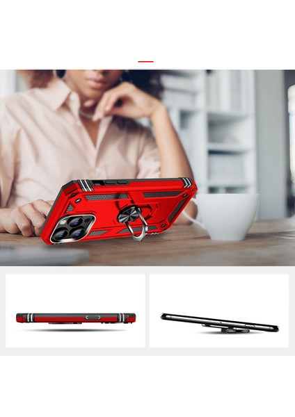 Xiaomi Poco C40 Kılıf Yüzüklü Standli Tank Kapak fırsatları
