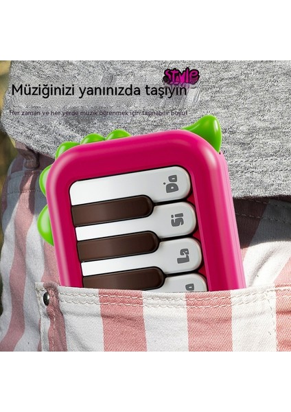 Janjon Star Trendy Cep Elektronik Klavye Çocuk Müzik Aleti Oyuncak Çok Fonksiyonlu Işık Anahtar Parmak Piyano Taşınabilir Müzik Aleti (Yurt Dışından) modelleri