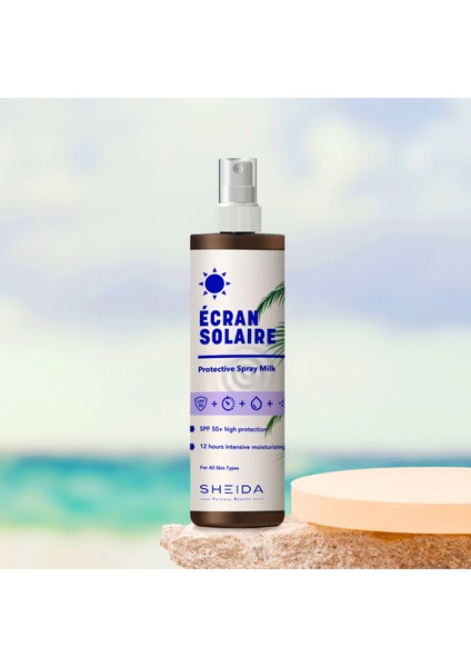 Ecran Solaire Koruyucu Sprey Süt Spf 50+ 200ML