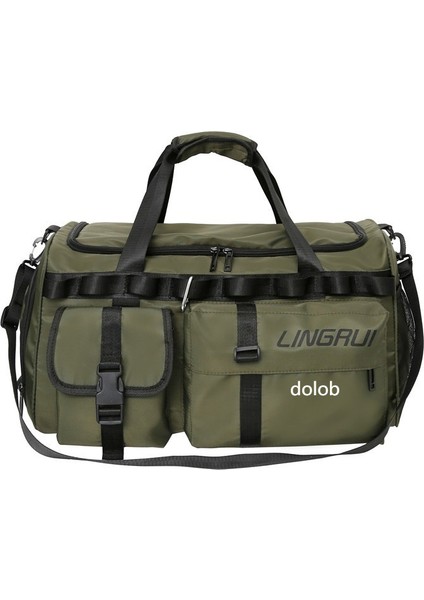 Çok Amaçlı Omuz Crossbody Çanta Taşınabilir Büyük Kapasiteli Hafif Seyahat Çantası Sırt Çantası Spor Çantası Spor Spor Çantası (Yurt Dışından)