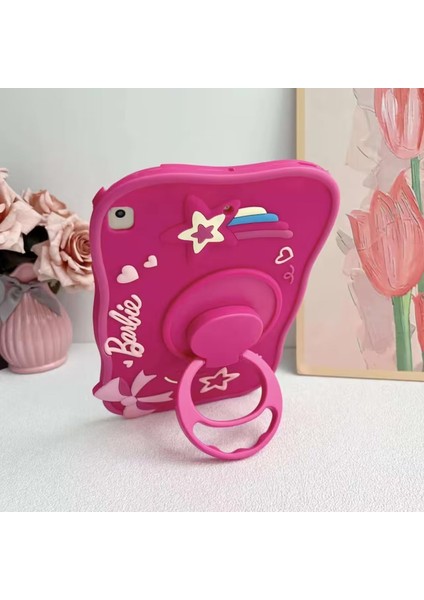 Samsung Galaxy Tab A9 Plus 11 Inç X210 X215 X216 Uyumlu Barbie Standlı Çocuklara Özel Karakterli fırsatları