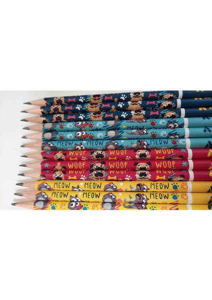 Cats And Dogs Kurşun Kalem 12 Adet 2b fırsatları
