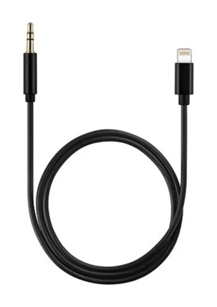 Apple IPhone 100 cm Lightning To 3.5 mm Jack Aux Stereo Dönüştürücü Çevirici Kablo