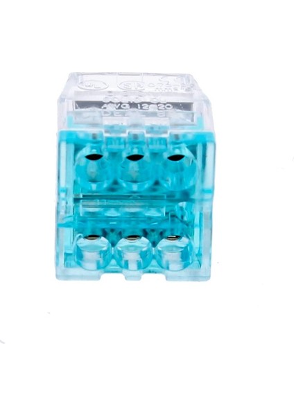 Ideal 6 Port Tel Konnektörü 30-088 (50LI Paket)