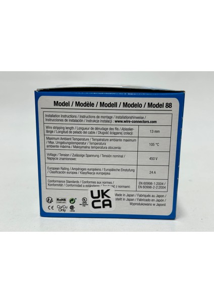 Ideal 6 Port Tel Konnektörü 30-088 (50LI Paket)