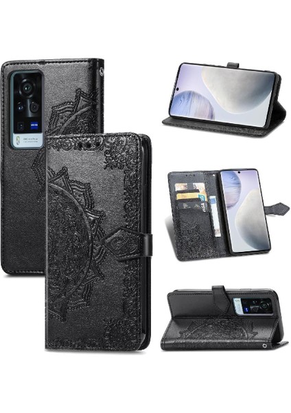 Vıvo X60 Pro Kılıf Için Kılıf Zarif Desen Darbeye Basit (Yurt Dışından)
