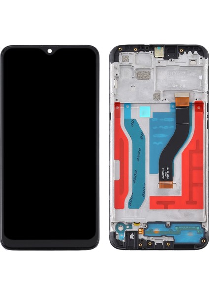 Samsung Galaxy A10S Sayısallaştırıcı Için Oem LCD Ekran Çerçeveli Tam Embly (Siyah) (Yurt Dışından) modelleri