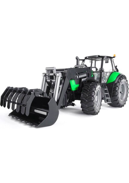 1:16 Model Deutz Agrotron Traktör Kepçe Tarım Aracı