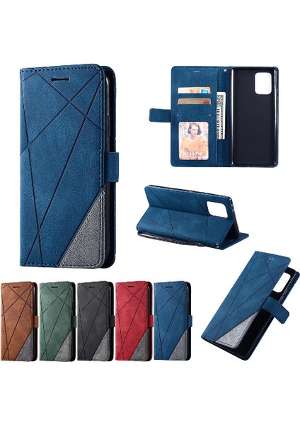 Samsung Galaxy S10 Lite Için Kılıf Pu Deri Darbeye Cüzdan Flip Folio (Yurt Dışından)