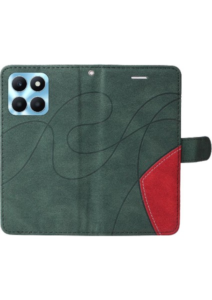 Onur Için Kılıf X6A 4g Kickstand Koruyucu Pu Deri Flip Folio Kılıf ile (Yurt Dışından)