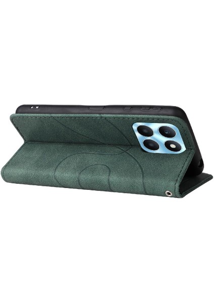 Onur Için Kılıf X6A 4g Kickstand Koruyucu Pu Deri Flip Folio Kılıf ile (Yurt Dışından)