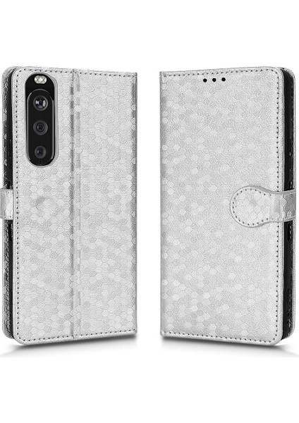Sony Xperia 1 Iii Için Kılıf Manyetik Toka Deri Cüzdan Kapak Geometrik (Yurt Dışından) indirimleri