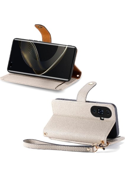 Huawei Nova 11 Için Kılıf Fermuar Cüzdan Aşk Deri Kılıf Kordon (Yurt Dışından) fiyatları