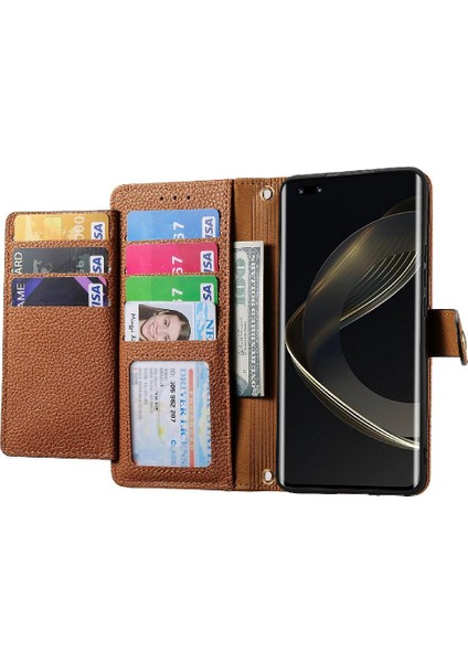 Huawei Nova 11 Için Kılıf Fermuar Cüzdan Aşk Deri Kılıf Kordon (Yurt Dışından) indirimleri
