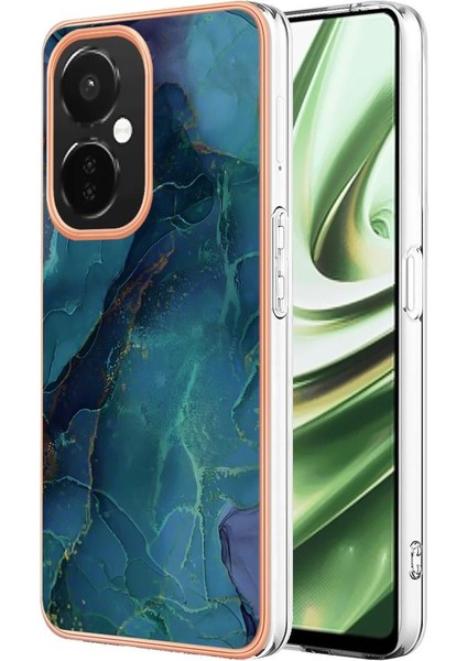 Oneplus Nord Ce 3 5g Kılıf Silikon Tampon Tpu Mermer ile Uyumlu (Yurt Dışından)