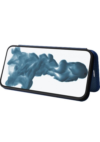 Kart Tutucu Kickstand Manyetik Karbon ile iPhone 14 Pro Max Için Kılıf (Yurt Dışından)
