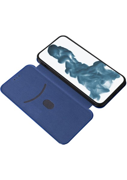 Kart Tutucu Kickstand Manyetik Karbon ile iPhone 14 Pro Max Için Kılıf (Yurt Dışından)