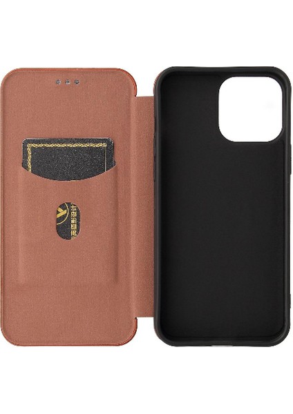 Kart Tutucu Kickstand Tam Koruma Folio ile iPhone 13 Pro Için Kılıf (Yurt Dışından)